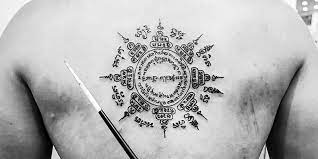 With traditional bamboo hand poked style, chant and. Thai Traditional Tattoo Sak Yant History And Meaning