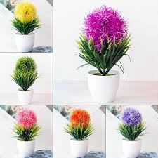 Score deals on flowers & plants. Artificial Plants Bonsai Stimulation Grass Pot Plants Fake Flowers Home Decor Buy From 4 On Joom E Commerce Platform