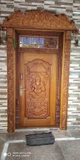 Front Door Single Door Design Wooden Main Door Design Wooden Front Door Design