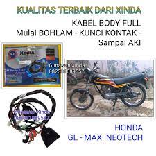 Sedikit pengetahuan tentang gl 100 125. Kabel Body Motor Honda Gl Max Neotech Kabel Body Set Motor Komplit Shopee Indonesia