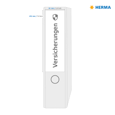 Check spelling or type a new query. Ordneretiketten A4 Herma 5095 192x61 Mm 100 St