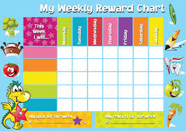Printable Reward Chart Gorgeous And Colorful Printable Shelter