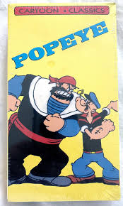 Popeye the Sailer Man VHS Cartoon Classics (sinbad Sailorancient History)  1990 - Etsy
