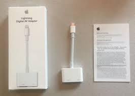 Rent Apple Lightning Digital Av Adapter In London Rent For 3 00 Day 15 00 Week 30 00 Month Fat Llama