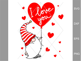 Black silhouette of valentines day cupid png. I Love You Svg Valentine Clipart Svg Gnomes Hearts Svg Etsy In 2021 Valentine Clipart Valentines Cards Svg Valentines