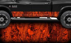 Check out our camo truck emblem selection for the very best in unique or custom, handmade pieces from our shops. Buck Skull Blaze Forest Fire Truck Camo Rocker Panel Camouflage Graphics Wrap Car Truck Parts Tatech Auto Parts And Vehicles