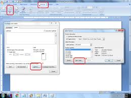Setelah itu akan muncul menu baru. Cara Cetak Dan Format Label Undangan 103 121 Tom Jerry Di Ms Word 2007 2010