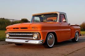 Image result for Orange 1965 Truck