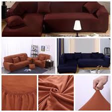 Pin By البيت الأنيق اونلاين On اثاث منزلي Home Furniture Fabric Sofa Cover Sectional Slipcover Sectional Couch Cover