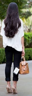 Can You Wear Black And Brown Together Hair Color For Black Hair Long Hair Styles Hair Color Mahogany