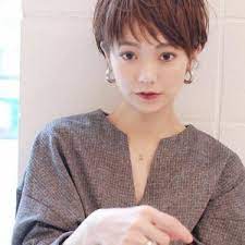 大人可愛い オン眉ショート 代官山の美容室 ミドルダイカンヤマ middle daikanyama スタイリスト丸岡 奈央の髪型 ヘアスタイル lala ララ オン眉 ヘアスタイル 髪型