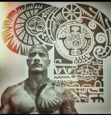 Dwayne Johnson Photos Celebrity Social Media Pics Polynesian Tattoo Designs Maori Tattoo Marquesan Tattoos