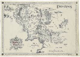 Middle Earth Map Middle Earth Map The Hobbit Map Tolkien Map