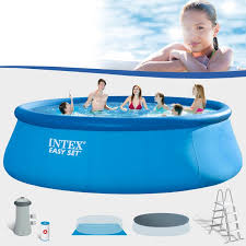 Piscina Easy Intex 26168 28168 Rotonda 457 X 122 Cm Pompa Filtro Scaletta