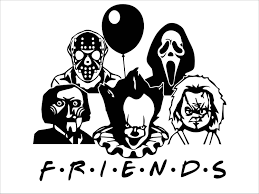 Download Pin On Friends Horror Movie Svg