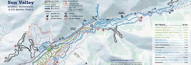 Dollar Mountain Trail Map Maps & Guides | Sun Valley