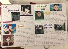 Anime Journal Idea Page 7 Anime Journal Ideas Anime Journal Anime Book