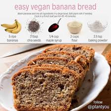 Follow Me Chuong Px Type Yes If You Believe In Yourseft Drop A Or Double Tap If In 2020 Vegan Banana Bread Easy Vegan Banana Bread Recipe Vegan Banana Bread