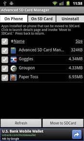 Many android mobile phones handle sd card for memory extension, because with only 8 gb or 16 gb of storage space, an android phone can not run such many apps smoothly. Advanced Sd Card Manager Apk Download For Android