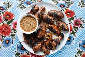 Asian bbq chicken wings with spicy chicken lettuce cups and dipping sauce 4851x3136oc (i.imgur.com). 88 Labor Day Recipes To Make The Most Of Summer Bon Appetit