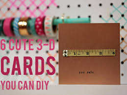 Shop our new designs & trims 6 Easy Diy Cards You Can Make In 5 Minutes Or Less Hgtv Crafternoon Hgtv