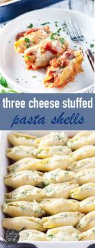 Three Cheese Stuffed Shells Recipe Cooking For My Soul Recipe Stuffed Shells Recipe Cheese Stuffed Shells Stuffed Pasta Shells