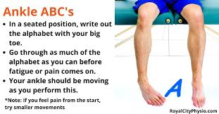Ankle foot tattoo · using the big toe and moving from the ankle joint, trace the alphabet for about 5 minutes. Royal City Physio On Twitter When You Have An Acute Injury Like An Ankle Sprain Rest Is Key But Once The Swelling Has Gone Down Doing Some Gentle Pain Free Movements Can Promote