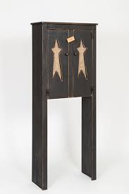 When you're shopping for a medicine cabinet, make sure it coordinates with the other fixtures in your bathroom, said winston kong, a. Furniture Barn Usa Primitive Rustic Country Wooden Bathroom Toilet Cabinet Walmart Com Walmart Com