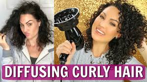 Perfect for curly or wavy hair, let some curls frame your face for a feminine flair. How To Diffuse Curly Hair Onyx Professional Hair Dryer The Glam Belle Youtube