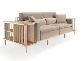 沙发scaffold by wewood sofa design bookshelf room divider furniture