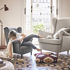 Some 60 years later we brought it back into the range with the same. Strandmon Children S Armchair Vissle Gray Ikea