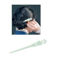 Rinse and style as usual. Buy 5 Pack Vintage Retro Ancient Chinese Japanese Aqua Green Ceramics Stone Hair Sticks Chopsticks For Hair Pins Picks Carved Long Horn Fork Hairpins Clips Barrettes For Bun Chignon Thick Hair Online