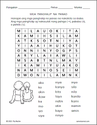 Panghalip Na Panao Worksheets Part 4 Samut Samot Reading Worksheets 1st Grade Reading Worksheets Tagalog Words