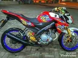 Modifikasi vixion merah putih jari jari. Modifikasi Vixion Jari Jari Terbaru 2018 Youtube