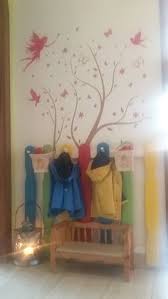Kindergarderobe Zaun Gartenzaun Garderobe Kindergarderobe Garderobe Kinder Herbst Dekoration
