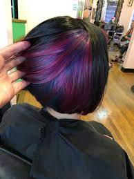 How To Make An Interesting Art Piece Using Tree Branches Ehow Short Hair Styles Peekaboo Hair Purple Hair