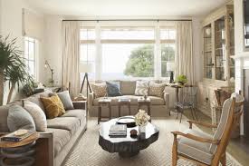Notice how the accent chairs and decorative pillows in navy blue pop against soft gray furnishings in this chic modern space with a transitional vibe by lauren nicole designs. á‰ Furniture For Modern Living Room Fresh Design