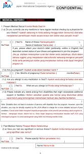 Pengangkutan, makan minum, penginapan, surat pelepasan kuliah dan merit akan disediakan. Note On The Application Form For The Jica Training And Dialogue Program Pdf Free Download