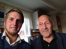 To søsken som voks opp på Holmstad Ruth Carlsen og Halstein Hansen