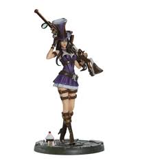 Mô hình ahri unlocked statue kích thước: Caitlyn League Of Legends Statues Figure
