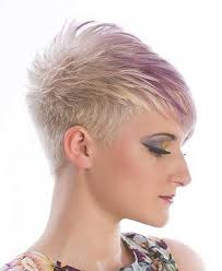 When hair is chopped into a pixie cut, the ends can be. Short Funky Hairstyles 3 Short Hair Styles Funky Short Hair Straight Blonde Hair