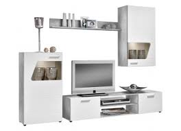 Modelle in dieser farbe wirken von haus aus eher leicht und lassen räume größer erscheinen. 28 Sparen Wohnwand Beton Optik Weiss Hochglanz Nur 179 99 Cherry Mobel Poco