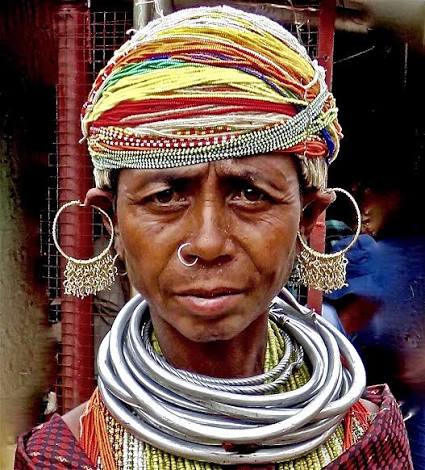 Odia woman, Kutia Kondh tribe Baliguda,Orissa
