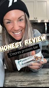 Protein bar review! Just got in the S’MORES flavor and want to do a taste  test with y’all., ⠀⠀⠀⠀⠀⠀⠀⠀ , Giving this one a 9/10.. It’d be a 10/10 if  they could get the burnt marshmallow flavor in it 😅 ...