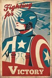Fashion And Action More Great Captain America Fan Art Posters Captain America Poster Retro Poster Captain America