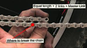 Carefully cut the chain according to the old chain length using a chain cutter or pliers. Bike Chain Size Guide And Chart Statecyclist