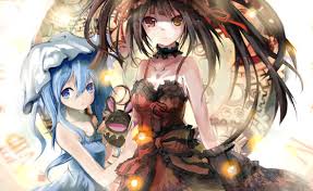 Yatogami tohka is a character from date a live. 1024939 Anime Anime Girls Date A Live Yatogami Tohka Yoshino Itsuka Kotori Tokisaki Kurumi Screenshot Mocah Org