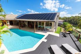 Dark Grey Decking Yosemite Truorganics 3g Composite Decking Solar Pool Solar Pool Heater Residential Solar