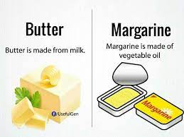 Butter Vs Margarine English Language Teaching English Vocab English Learner