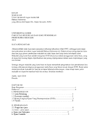 Check spelling or type a new query. Doc Ejaan Makalah Untuk Memenuhi Tugas Matakuliah Bahasa Indonesia Yang Dibina Oleh Bapak Drs Erniance Siregar Academia Edu